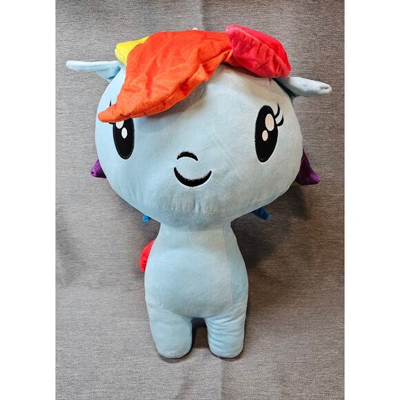 My Little Pony Cutie Mark Crew Rainbow Dash 19 Inch Large Plush Toy Doll 2021 - Picture 1 of 6